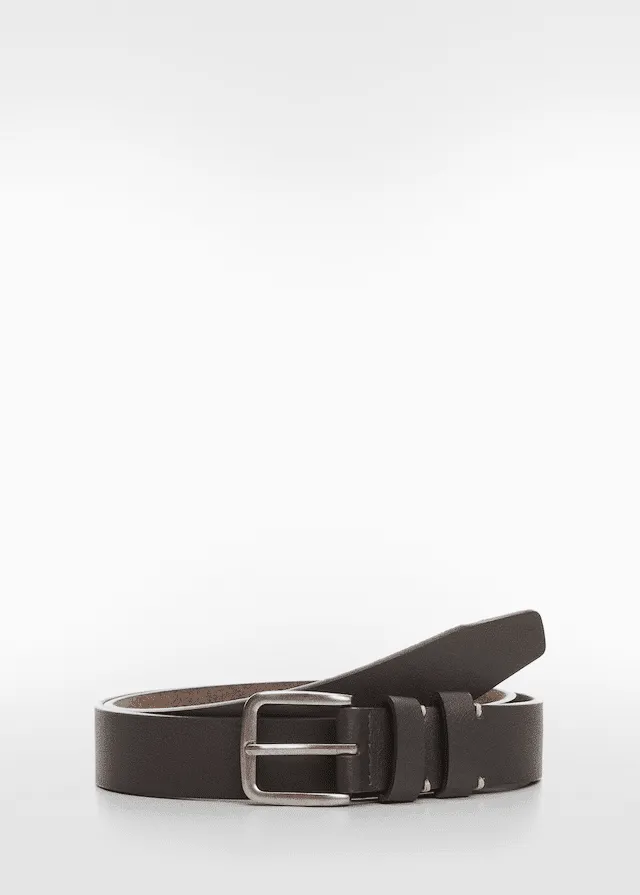 Cinturón Piel Hebilla — Accesorios de Trendy Store