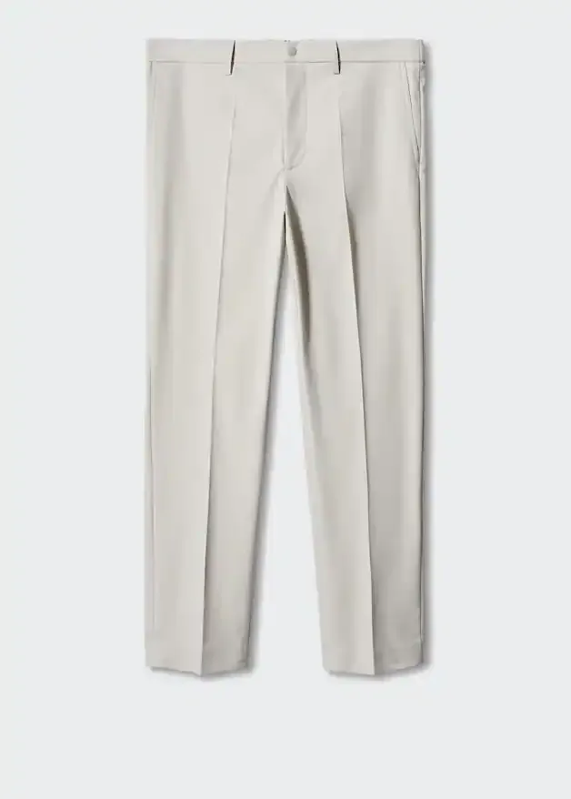 Pantalón Traje Slim Fit Tejido — Indumentaria Hombre de Trendy Store