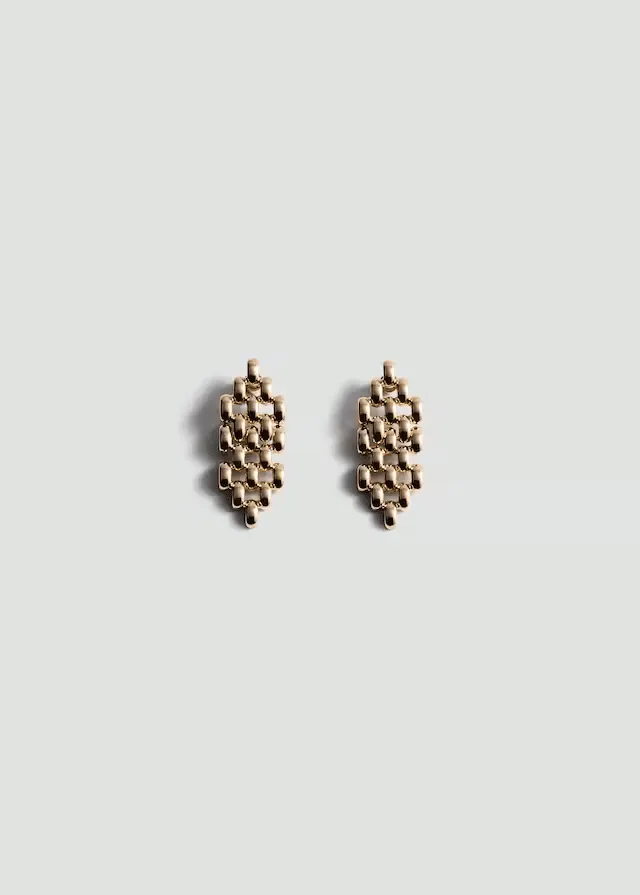 Pendientes Eslabones — Bijou de Trendy Store